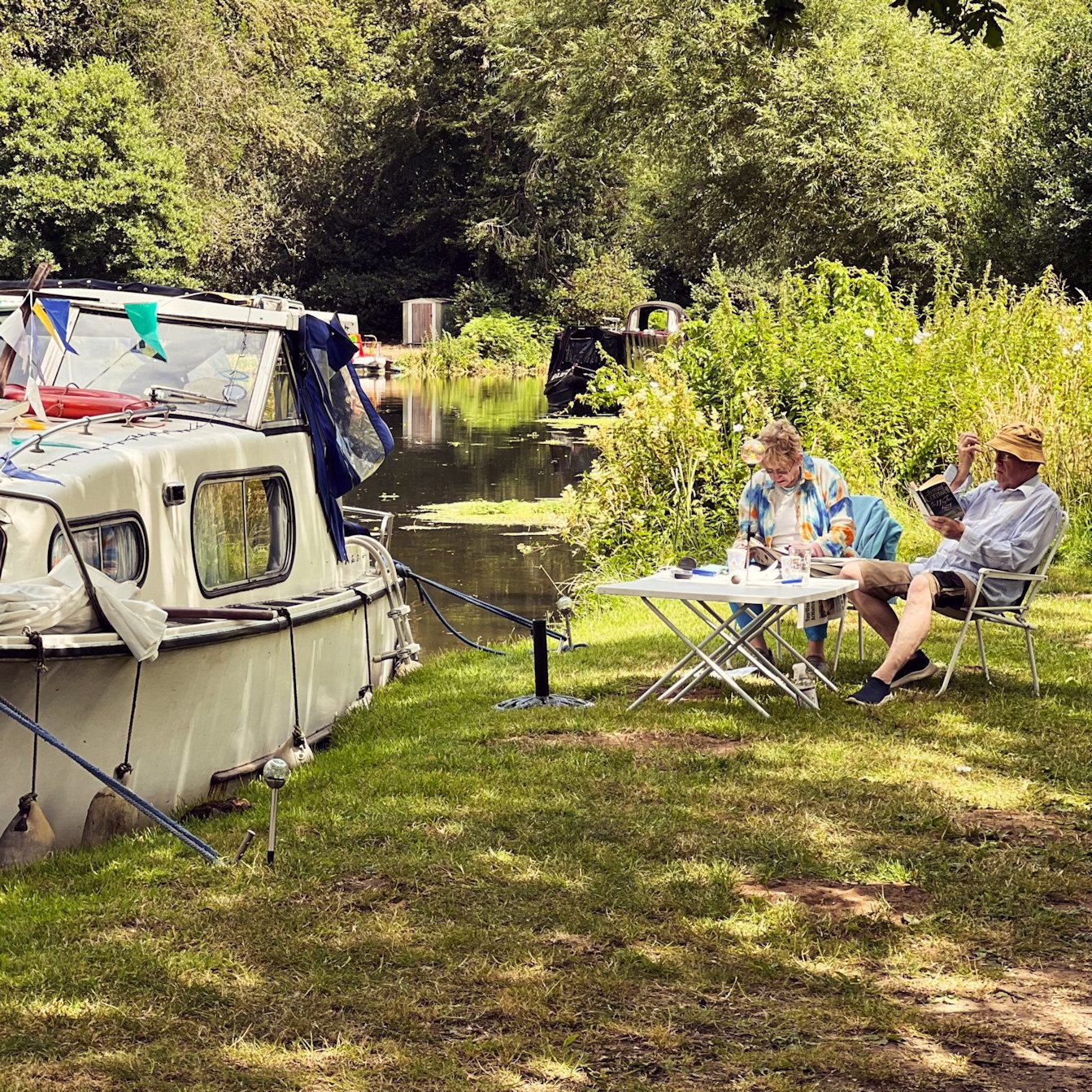 Richard Gardner – Photograph - Moored up